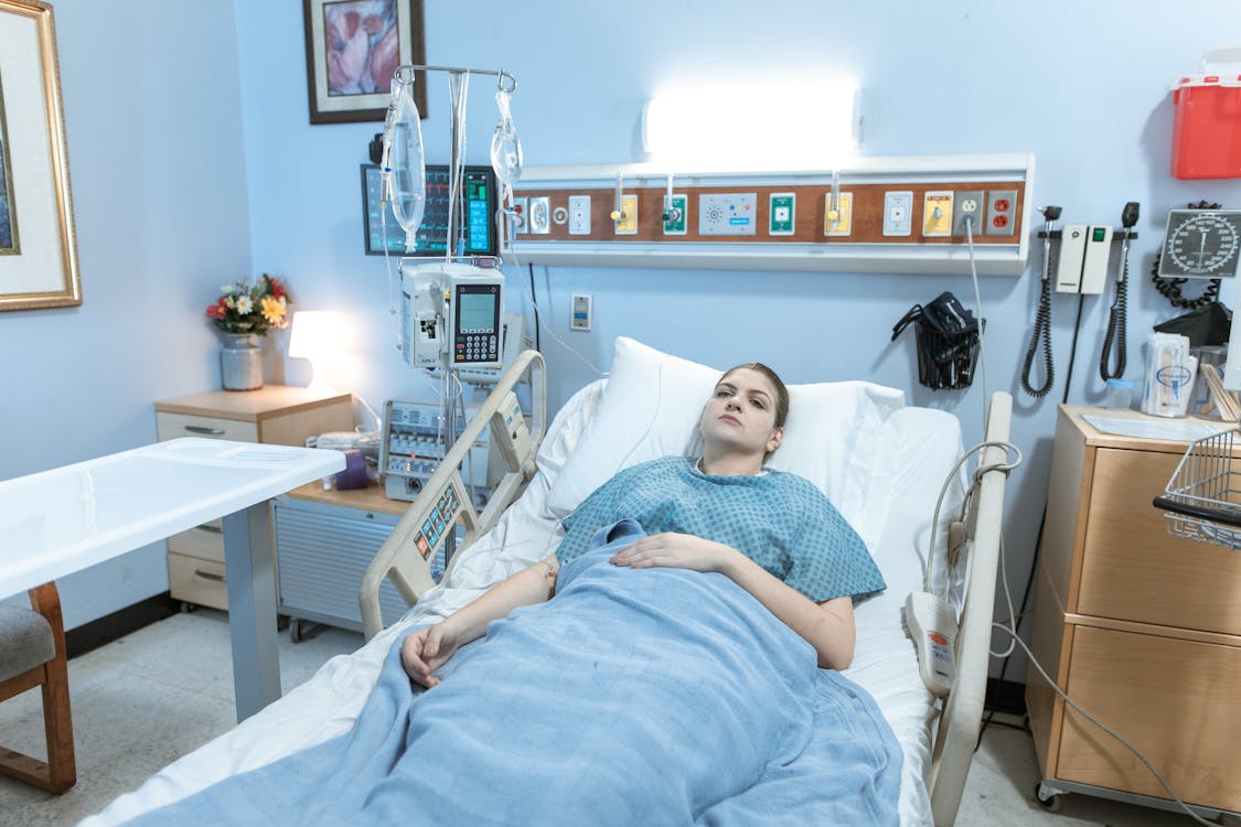 Patient in hospital bed — acting fast on stroke warning signs can change the outcome completely