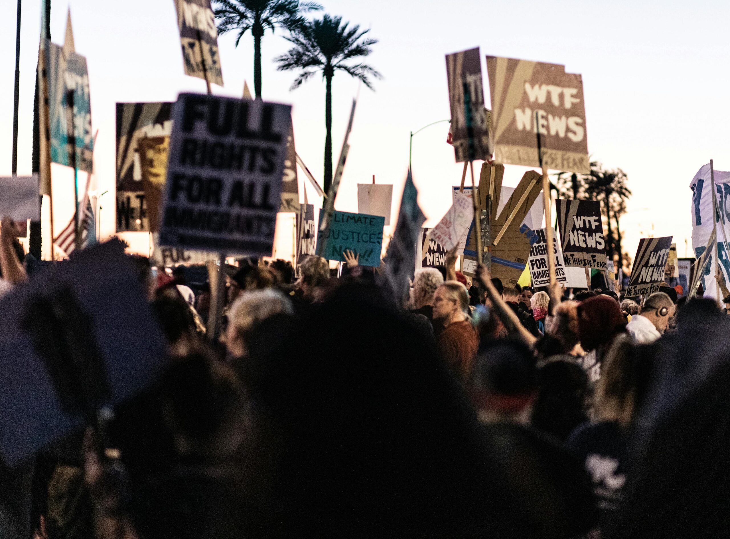 Community members gather outdoors for advocacy — Orange County IHSS caregiver wage rally at Westminster