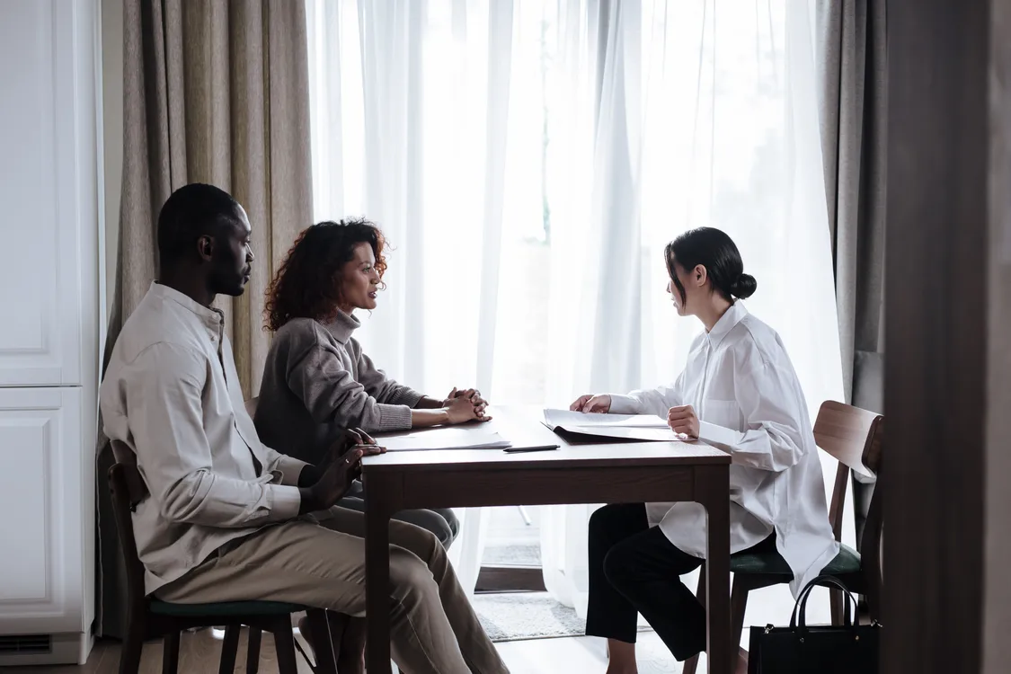 Orange County family consulting with a Medi-Cal benefits advisor about renewal documentation