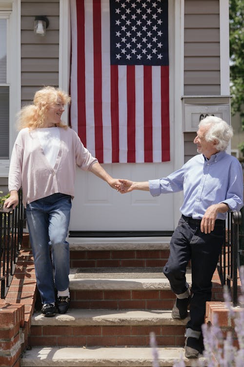 Senior veteran couple at home — accessing VA in-home care benefits Orange County 2026
