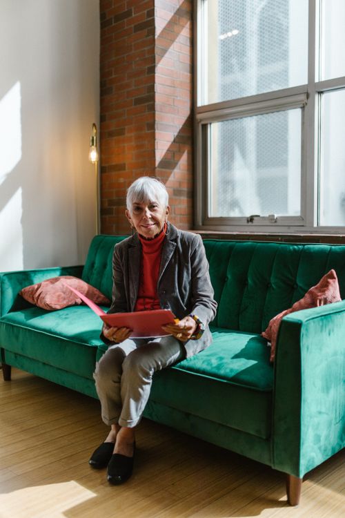 Senior woman reviewing action plan documents for Orange County Medi-Cal appeal options